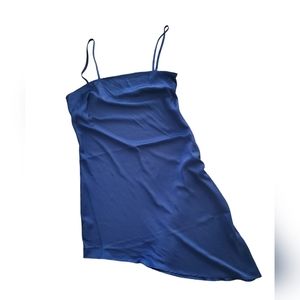 Forever 21 silky angle down dress